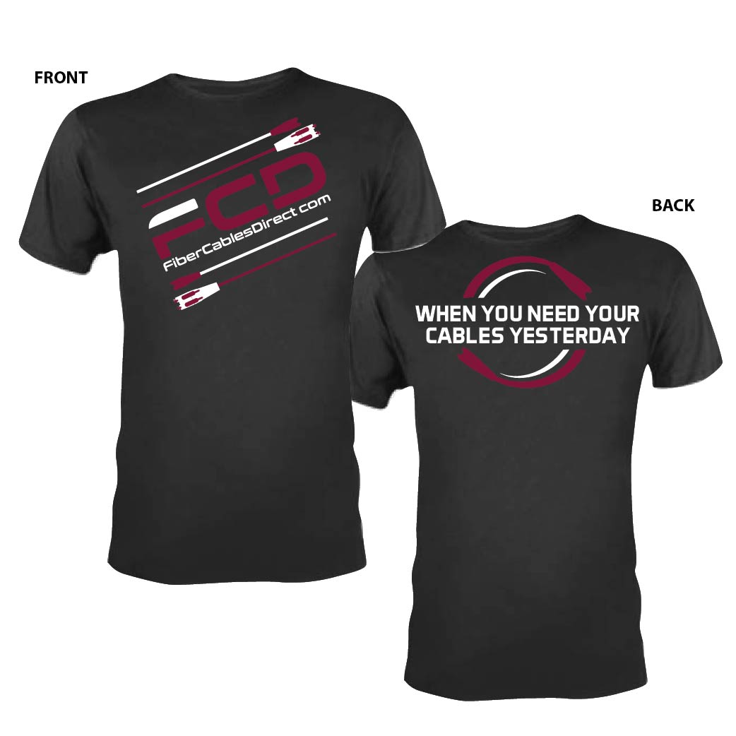 T-shirt Design by 75-R-P-Z for FiberCablesDirect.com | Design #22937443