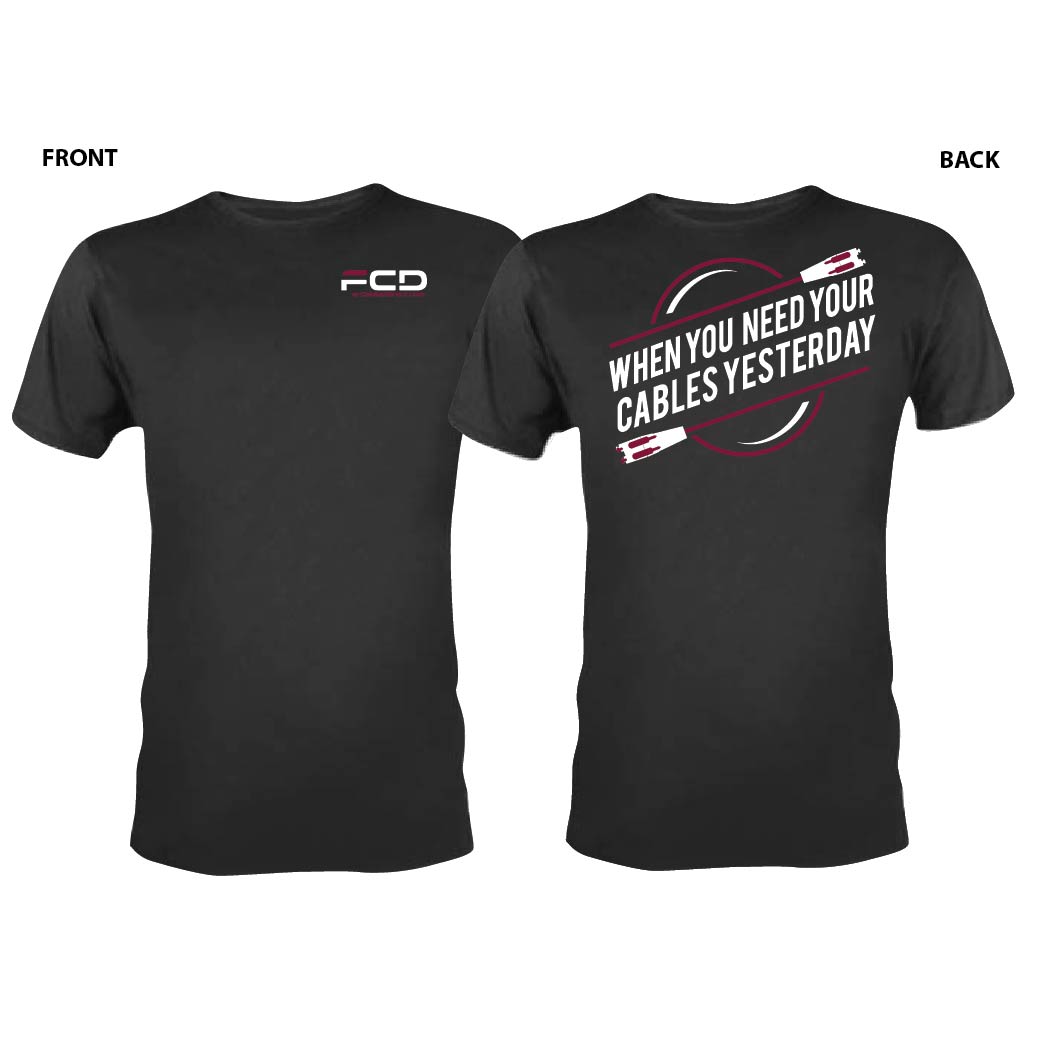 T-shirt Design by 75-R-P-Z for FiberCablesDirect.com | Design #22945482