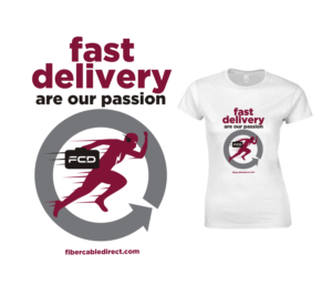 Diseño de Camiseta por jajak para FiberCablesDirect.com | Diseño #22907252