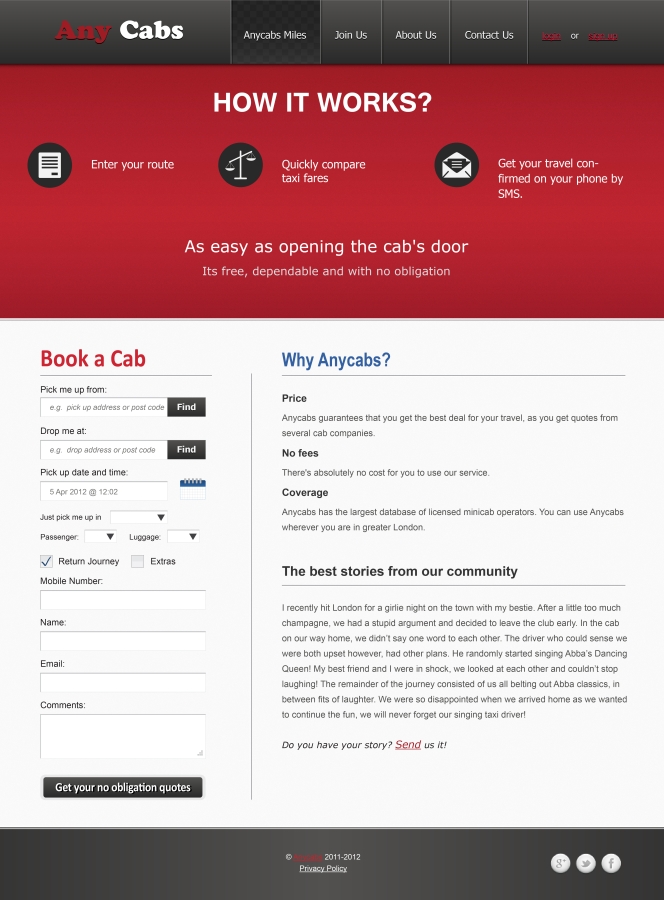 Web Design by Lili for this project | Design: #713816