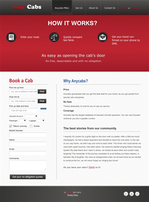 Web Design by Lili for this project | Design: #713816