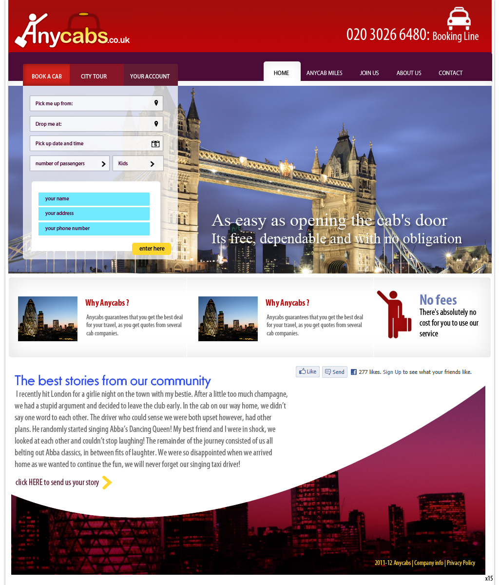 Web Design by pb for this project | Design #713912