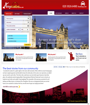 Web Design by pb for this project | Design: #713912