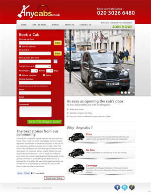 Web Design by pb for this project | Design: #715599