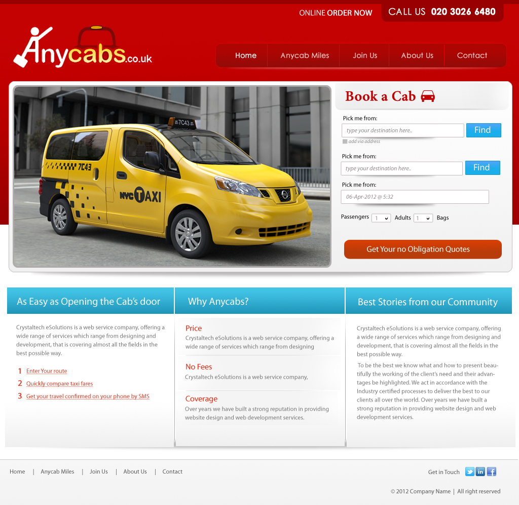 Web Design by pb for this project | Design #715613