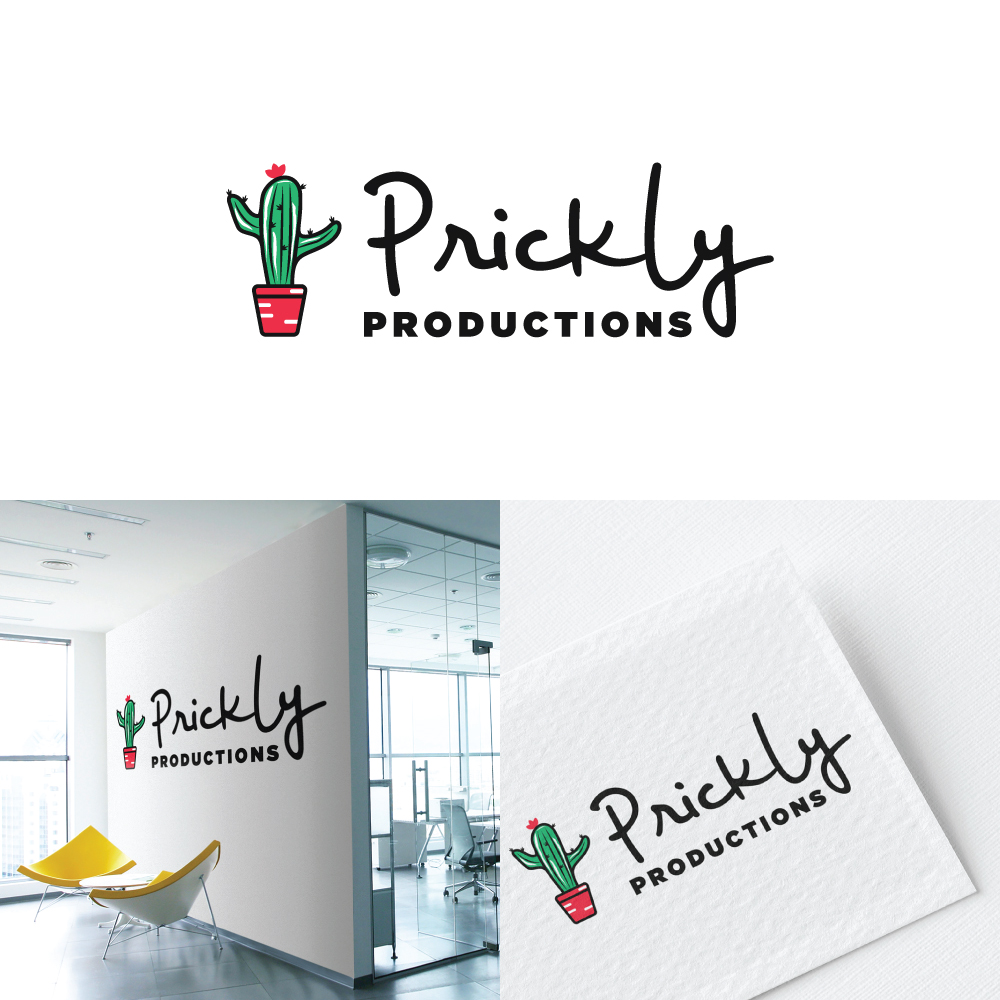 Diseño de Logo por CLVRLY para Prickly Productions | Diseño #22916834