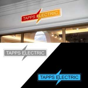 Tapps Electric  | Logo Design by mam1