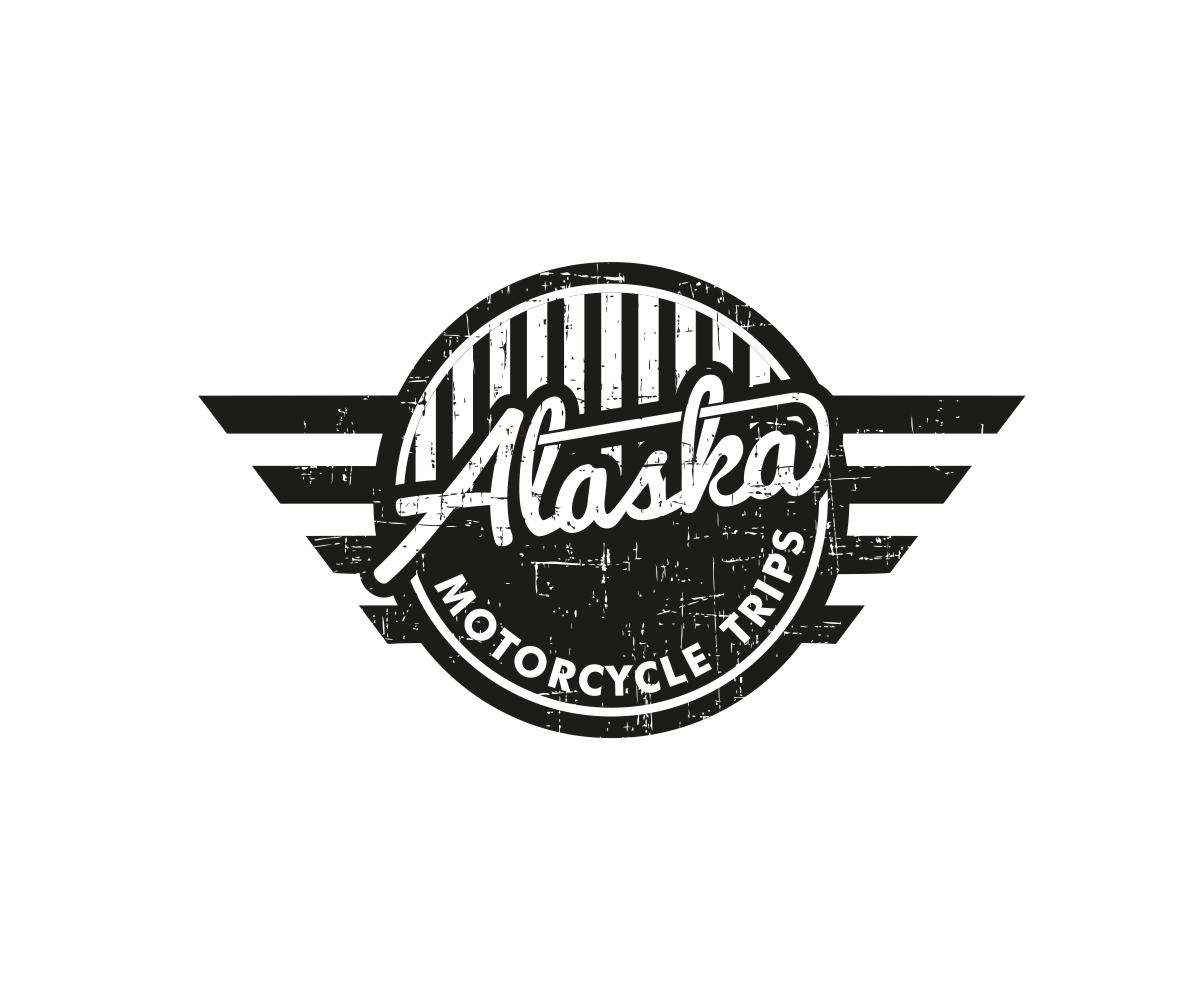 Logo Design by Idesign estudio for ALASKA MOTORCYCLE TRIPS | Design #22949179