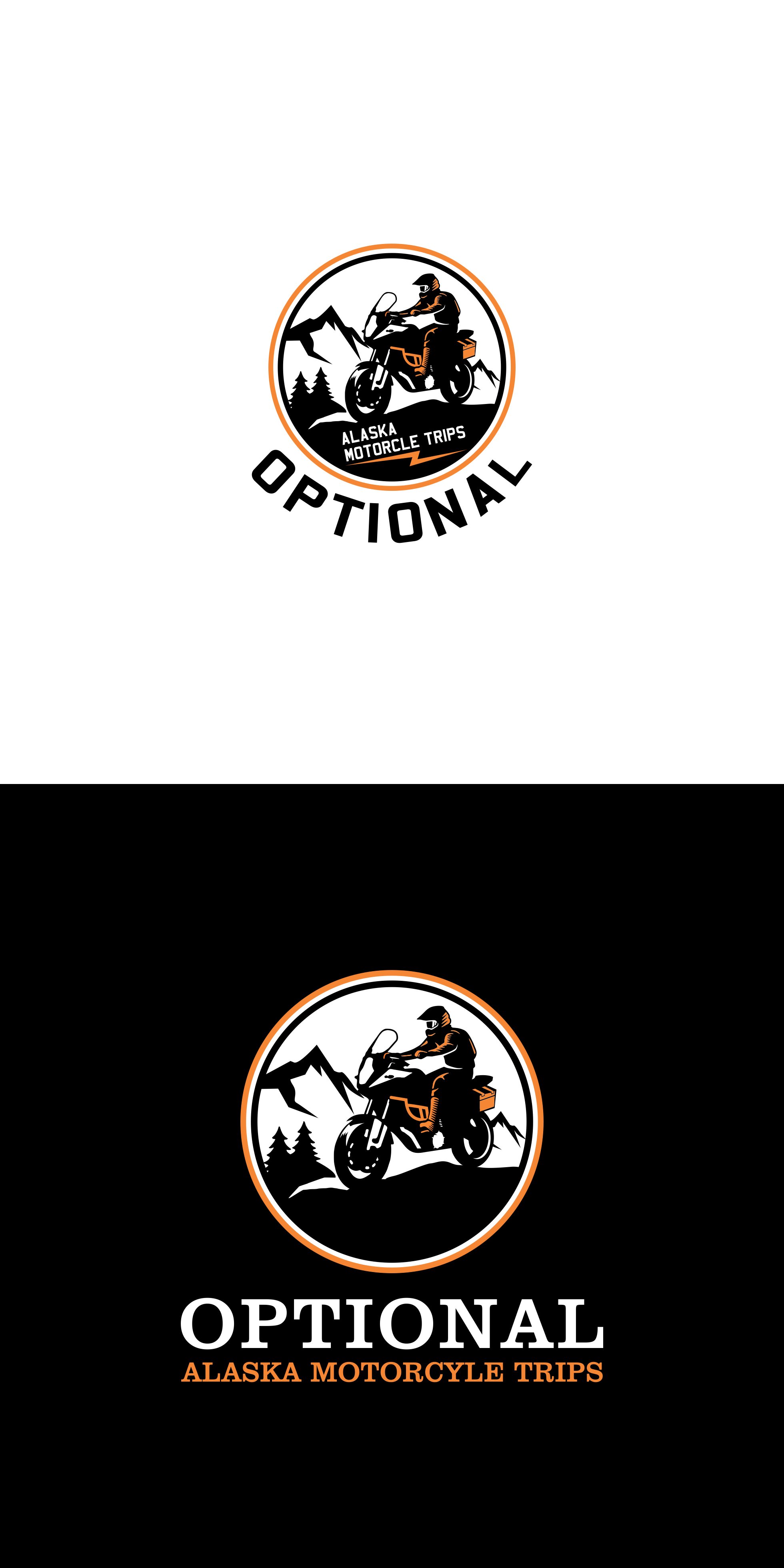 Logo Design by mike edan for ALASKA MOTORCYCLE TRIPS | Design #22949192