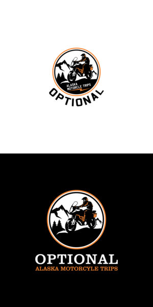 Optional- Alaska Motorcycle Trips | Logo Design by mike edan