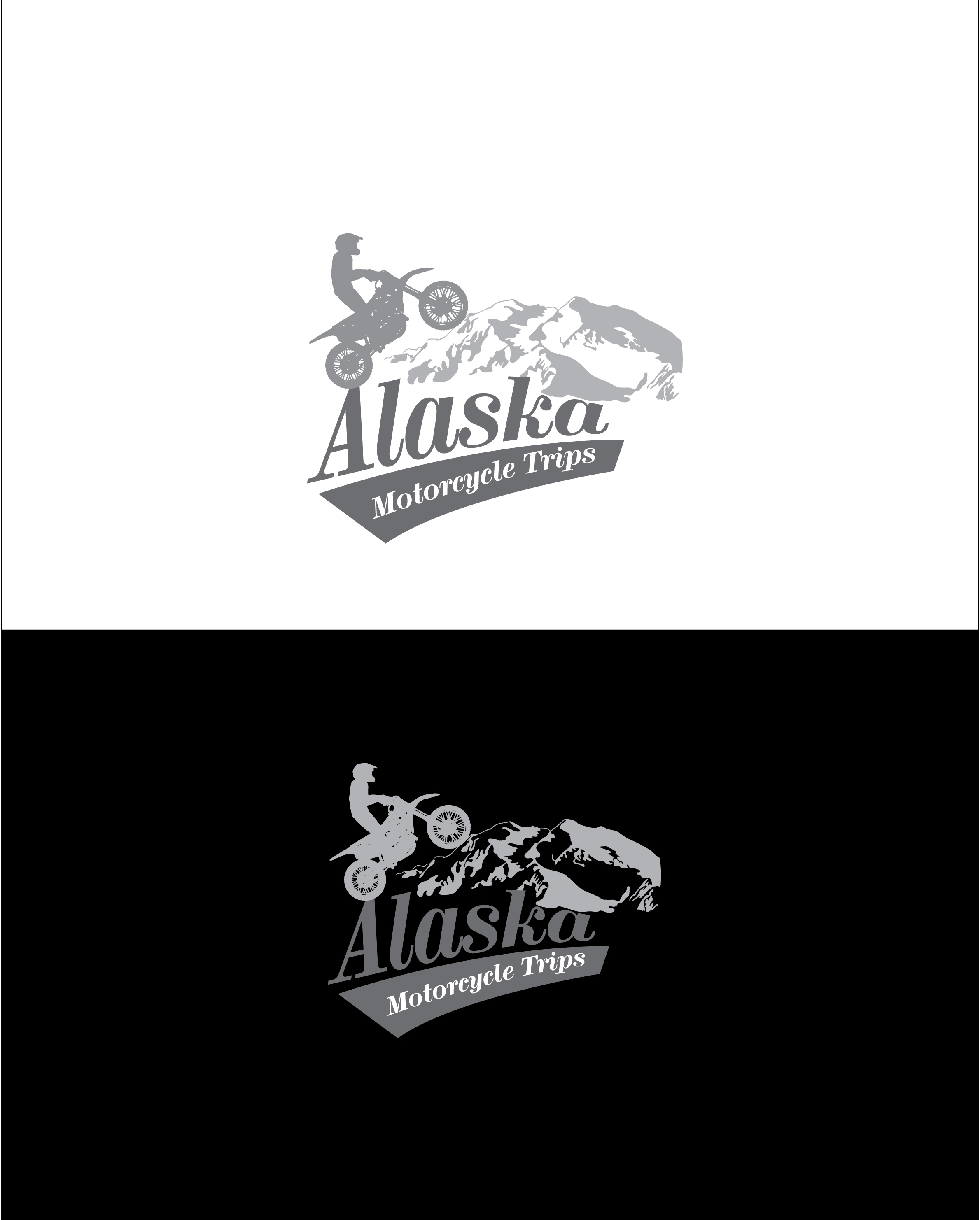 Logo Design by abdulawal89 for ALASKA MOTORCYCLE TRIPS | Design #22914271