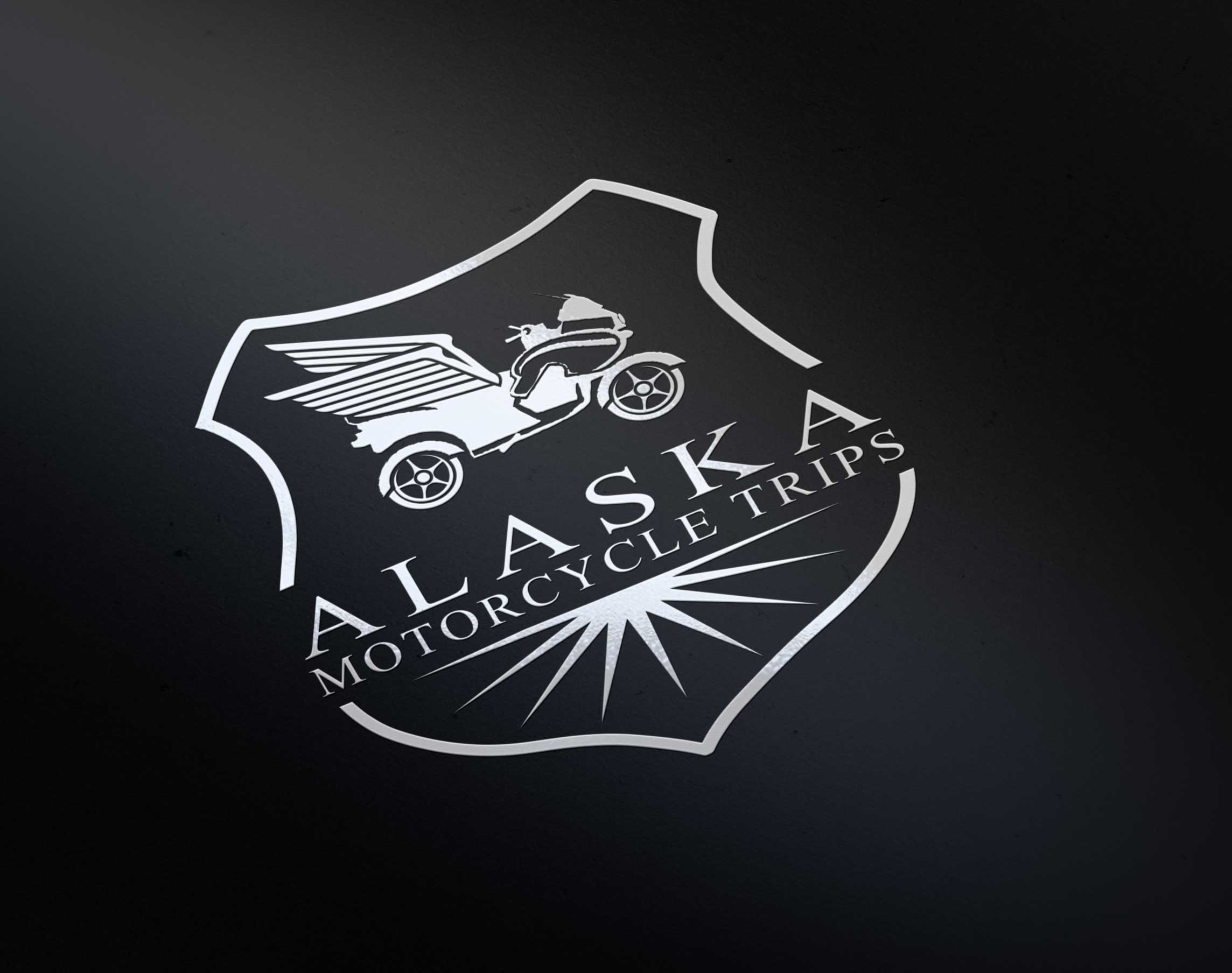 Logo Design by Wonderful design for ALASKA MOTORCYCLE TRIPS | Design #22908624
