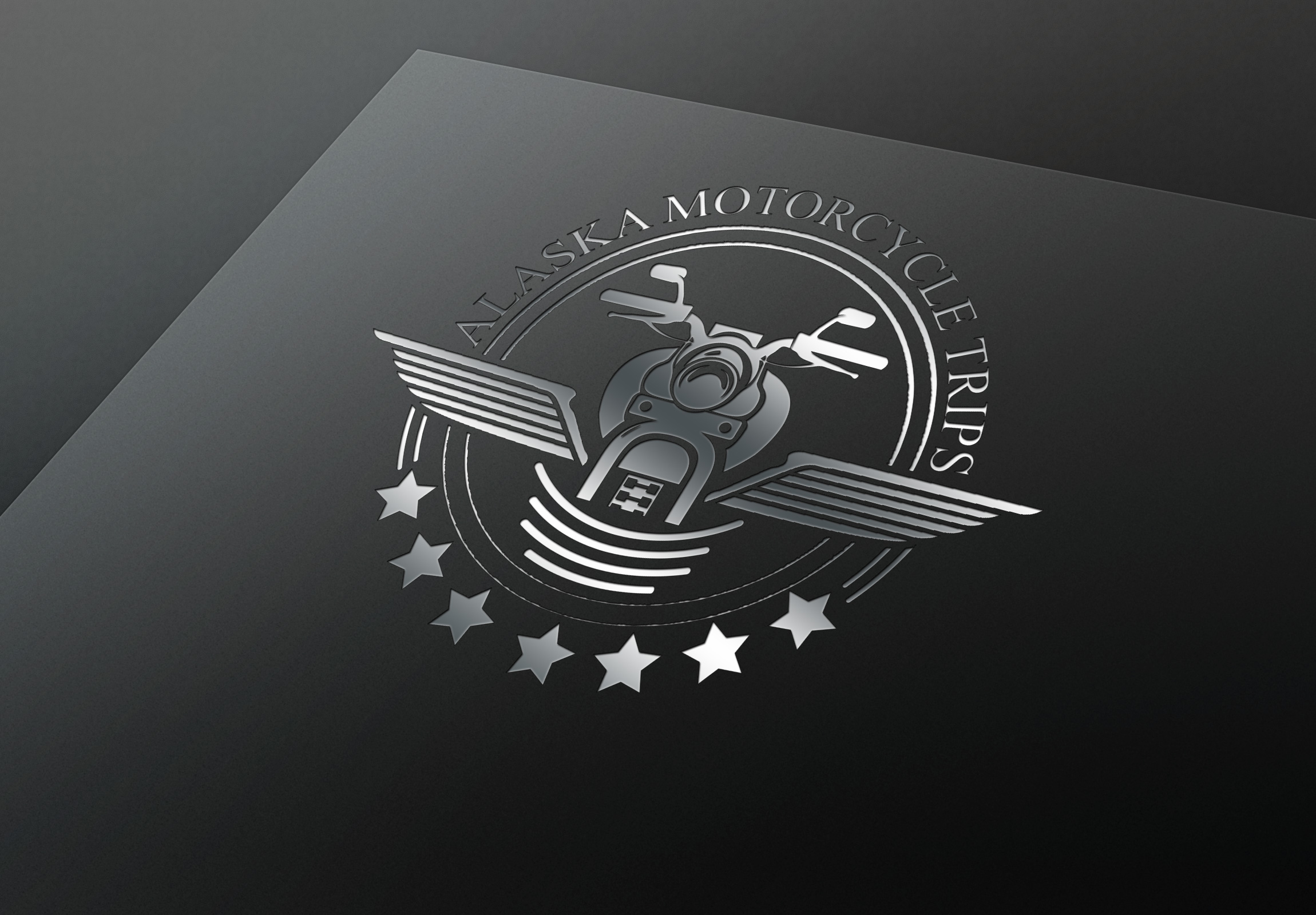 Logo Design by Wonderful design for ALASKA MOTORCYCLE TRIPS | Design #22909099