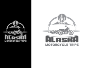 Logo Design by Wonderful design for ALASKA MOTORCYCLE TRIPS | Design #22915977