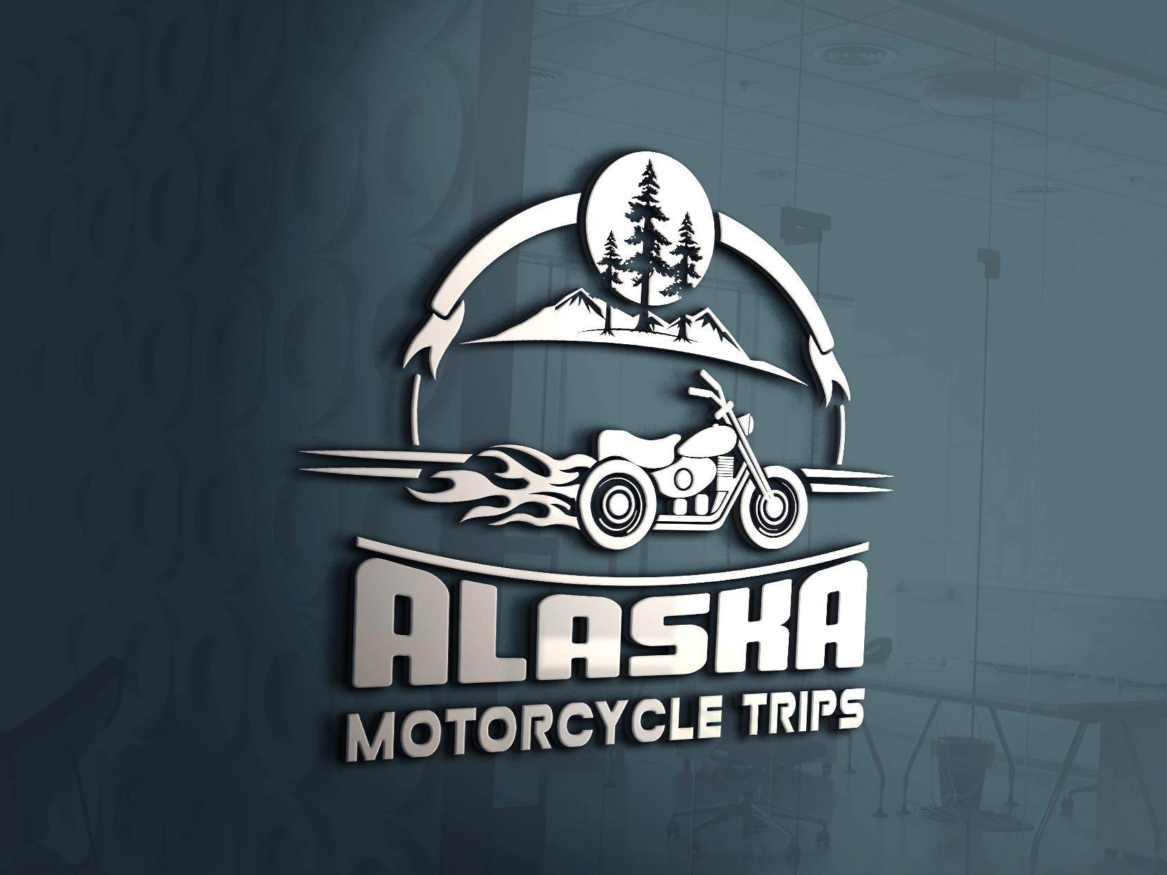 Logo-Design von Wonderful design für ALASKA MOTORCYCLE TRIPS | Design #22915987