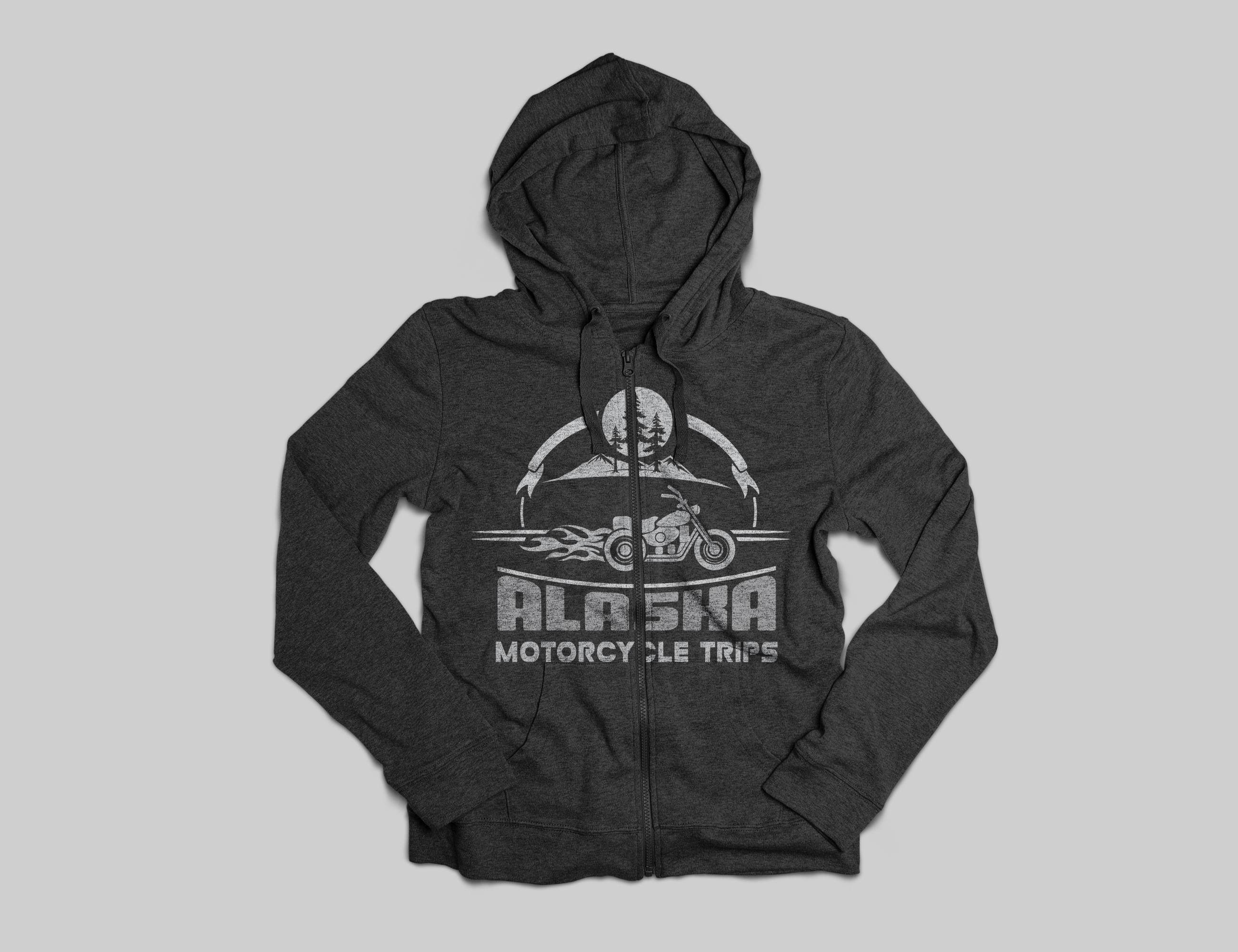 Diseño de Logo por Wonderful design para ALASKA MOTORCYCLE TRIPS | Diseño #22915989