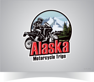 Optional- Alaska Motorcycle Trips | Logo Design by r-toha