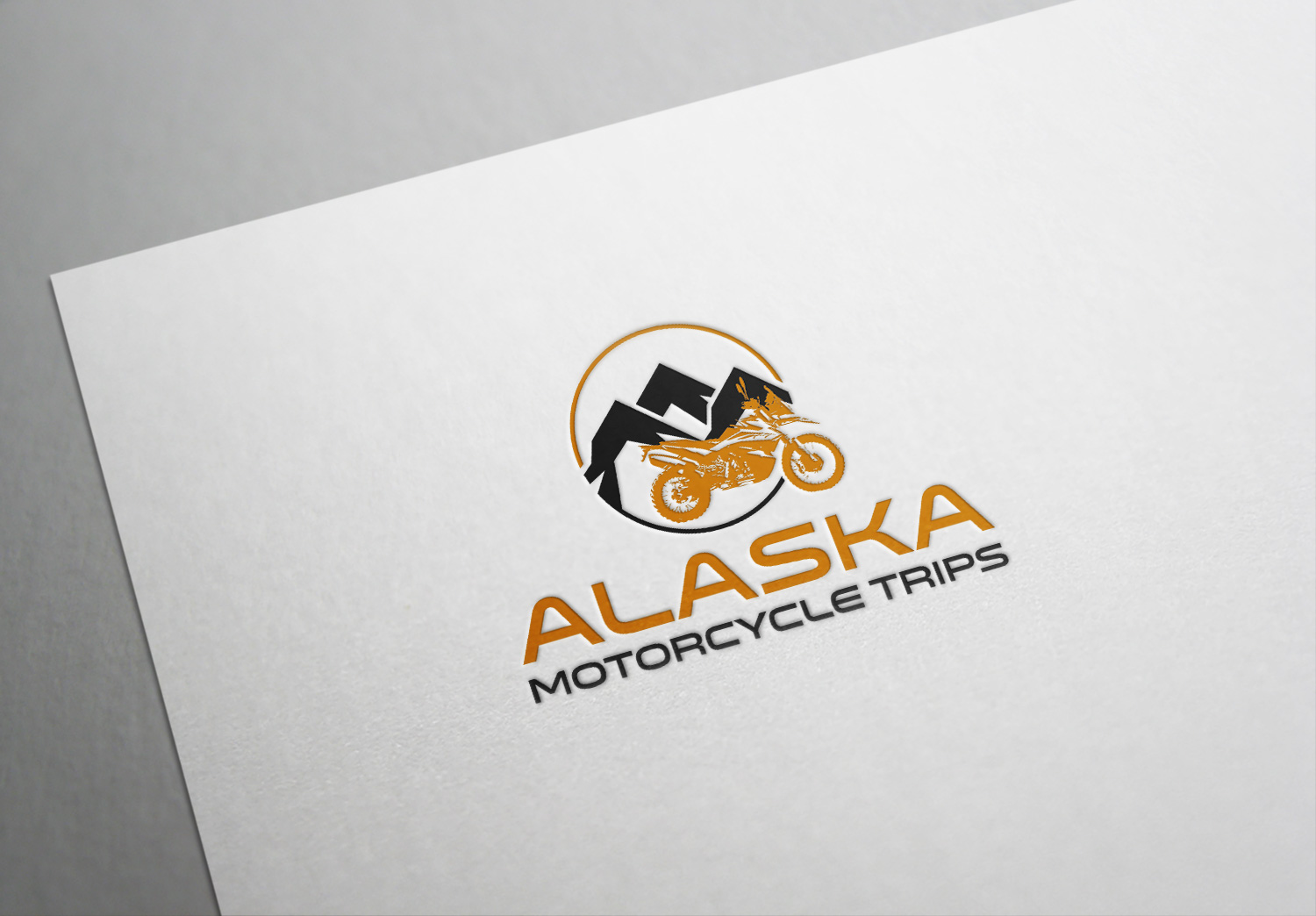 Logo-Design von Deziners Zone für ALASKA MOTORCYCLE TRIPS | Design #22914534