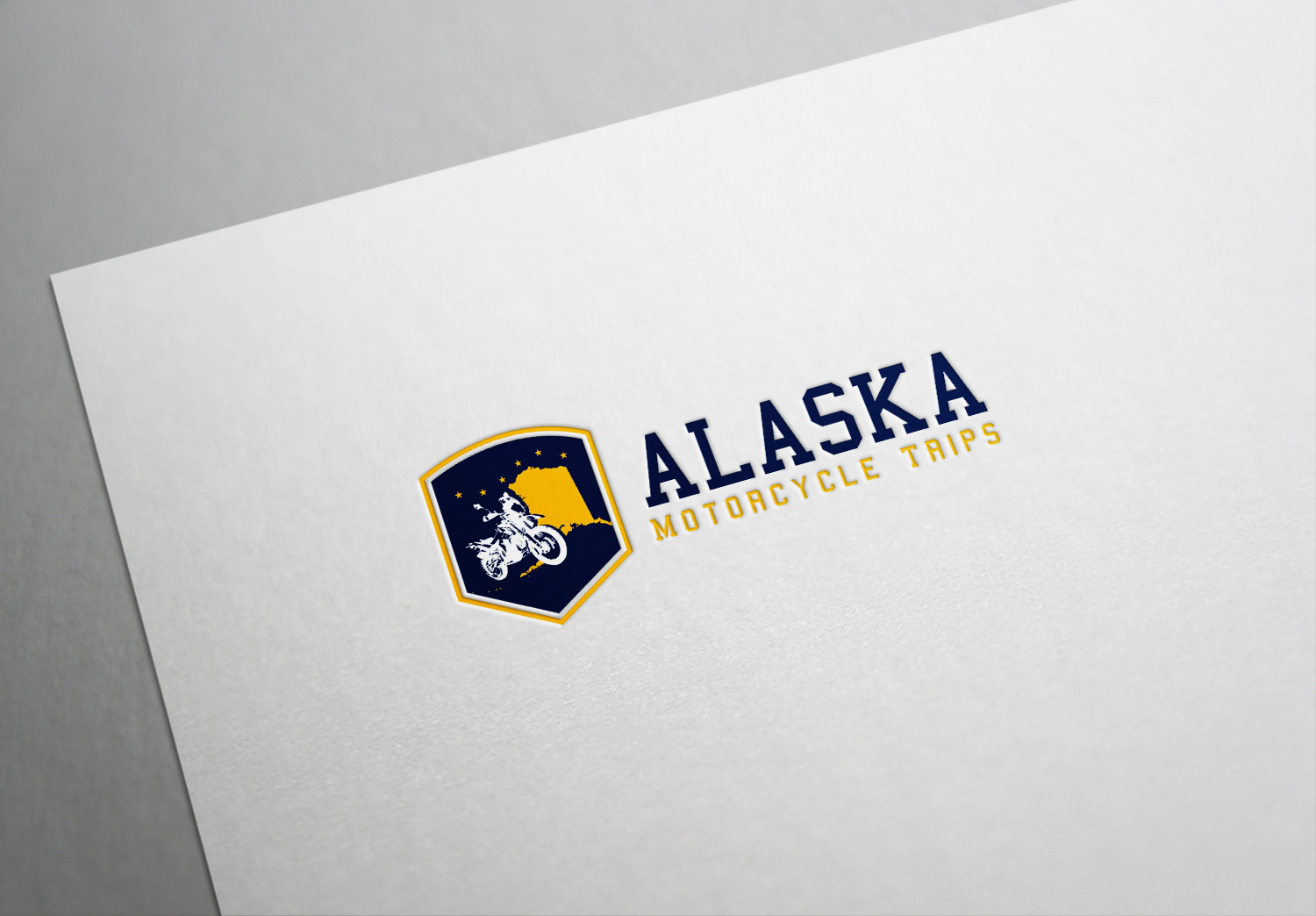 Logo-Design von Deziners Zone für ALASKA MOTORCYCLE TRIPS | Design #22914535