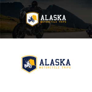 Logo-Design von Deziners Zone für ALASKA MOTORCYCLE TRIPS | Design: #22914537