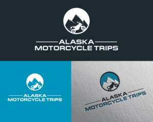Optional- Alaska Motorcycle Trips | Logo Design by Atec