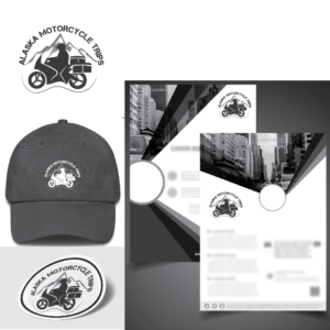 Diseño de Logo por AL-BARAKAH para ALASKA MOTORCYCLE TRIPS | Diseño: #22910915