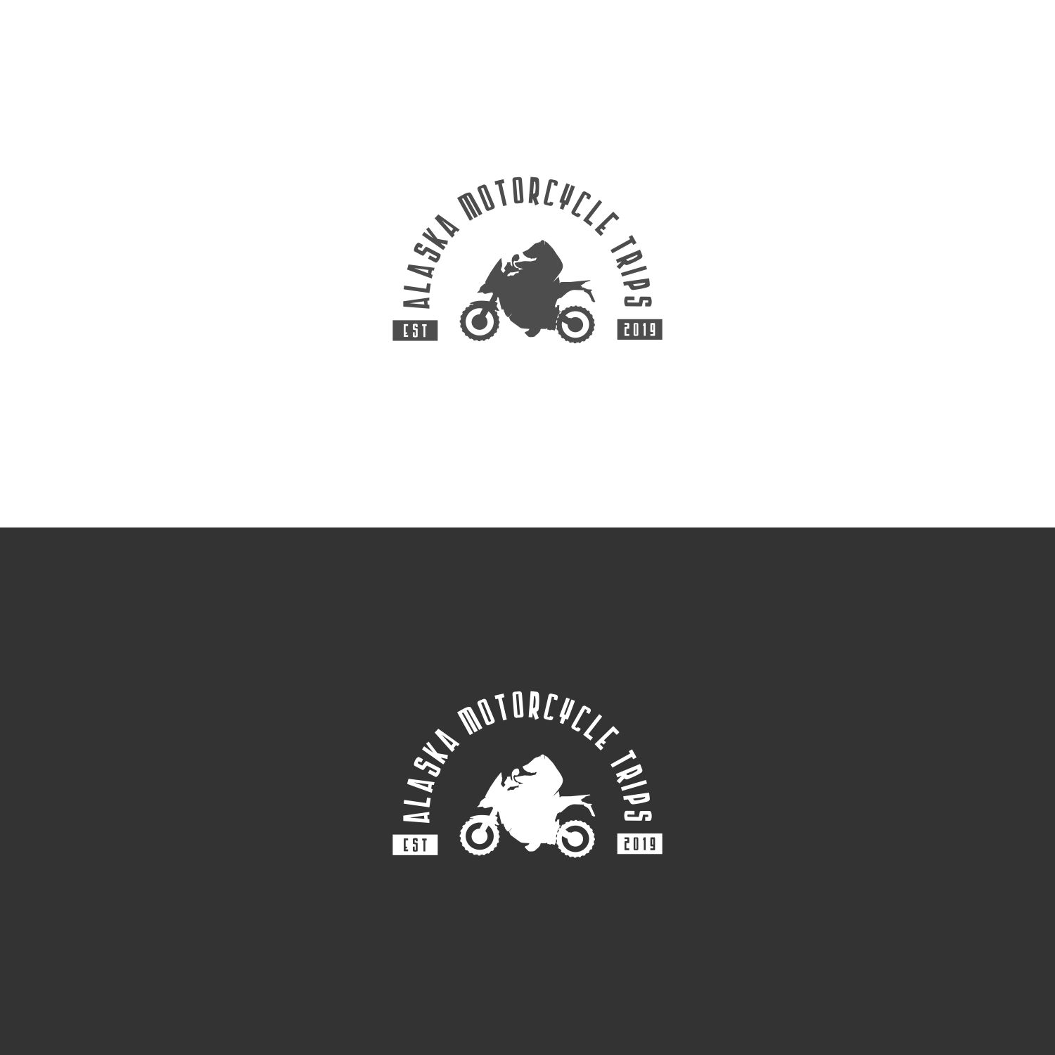 Logo Design by badb for ALASKA MOTORCYCLE TRIPS | Design #22906700