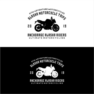 Optional- Alaska Motorcycle Trips | Logo Design by Creative M^ck