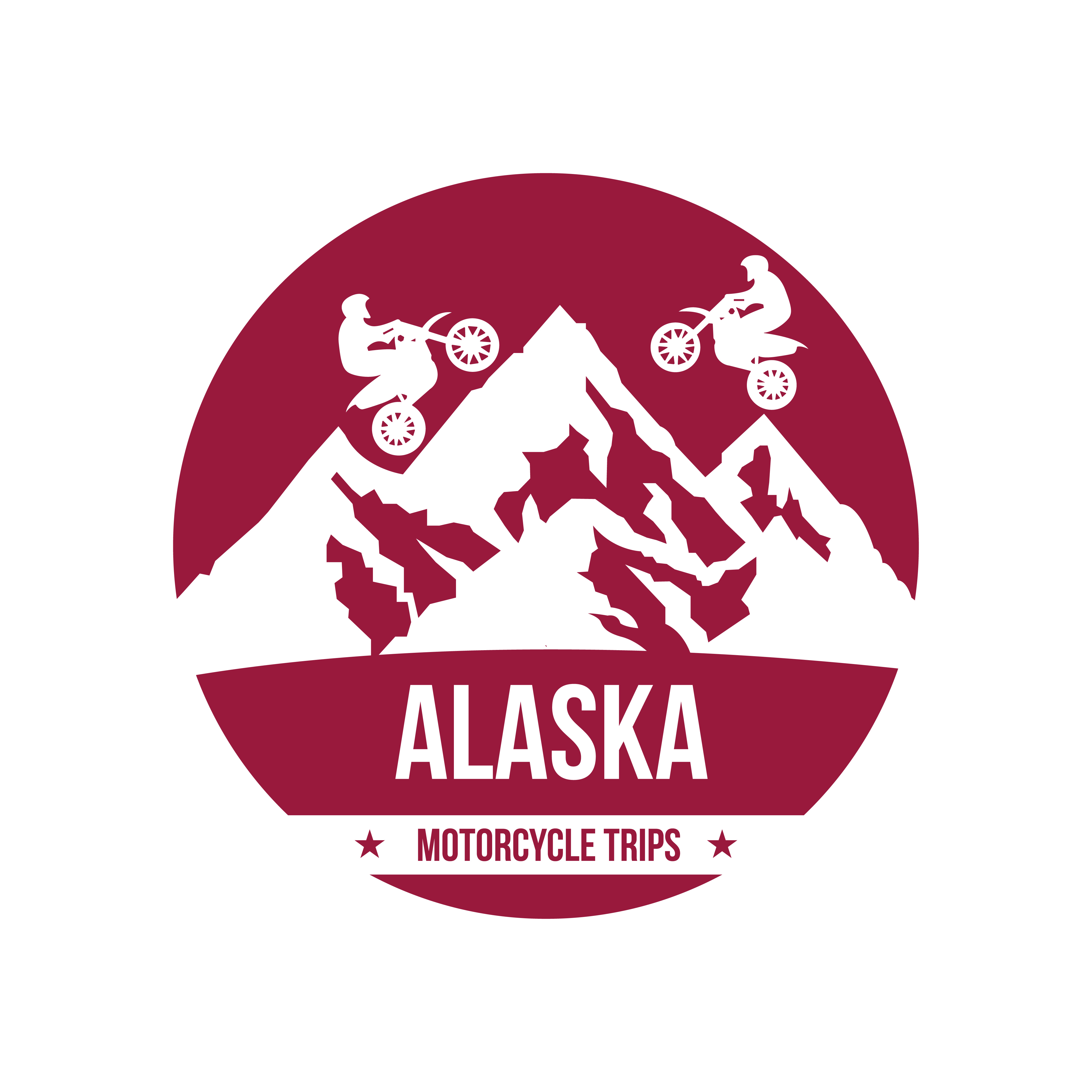 Logo Design by Nishi 4 for ALASKA MOTORCYCLE TRIPS | Design #22946927