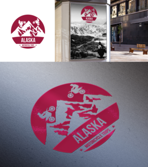 Diseño de Logo por Nishi 4 para ALASKA MOTORCYCLE TRIPS | Diseño: #22949620