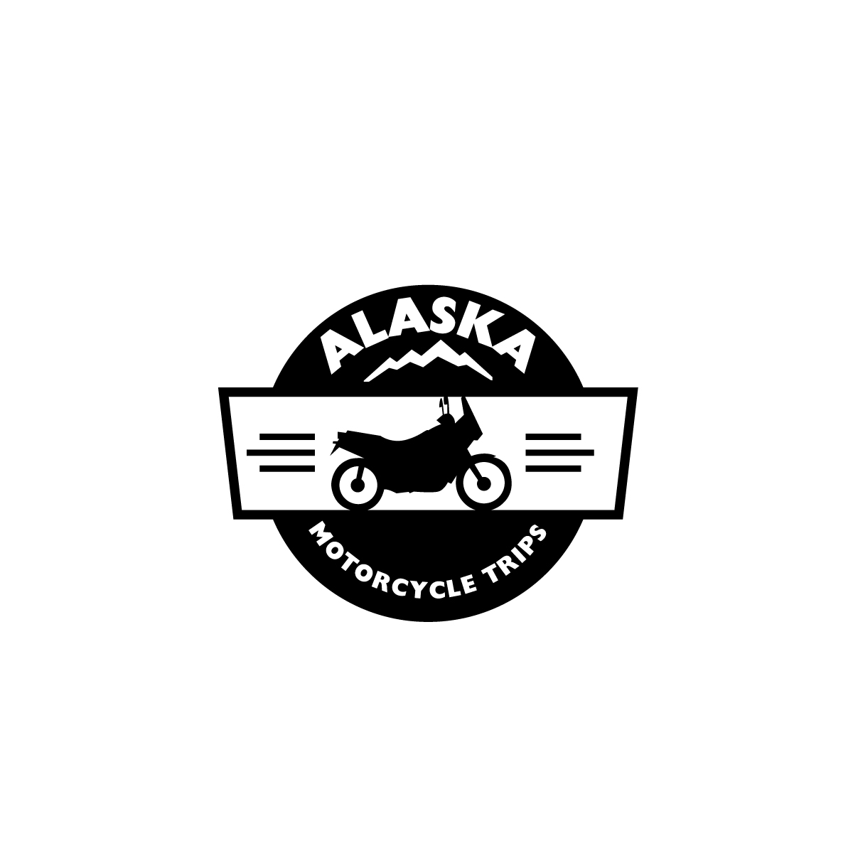 Logo Design by mdrh for ALASKA MOTORCYCLE TRIPS | Design #22915285
