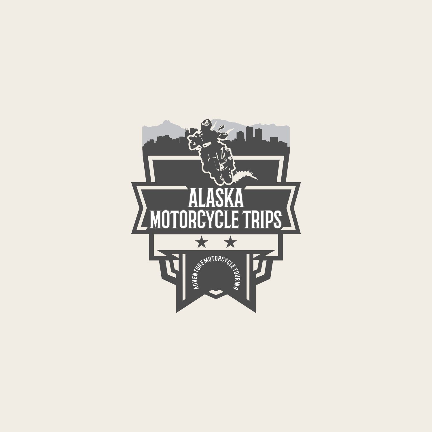 Logo Design by 2662 DESIGN for ALASKA MOTORCYCLE TRIPS | Design #22921239