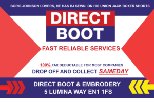 Graphic Design by Khanh Ly Le for DIRECT BOOT & SHOE SUPLIES LTD | Design #22931668