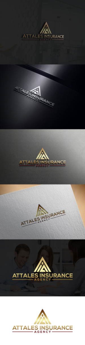Attales Insurance Agency  | Logo Design by JAHID BIN JAFAR