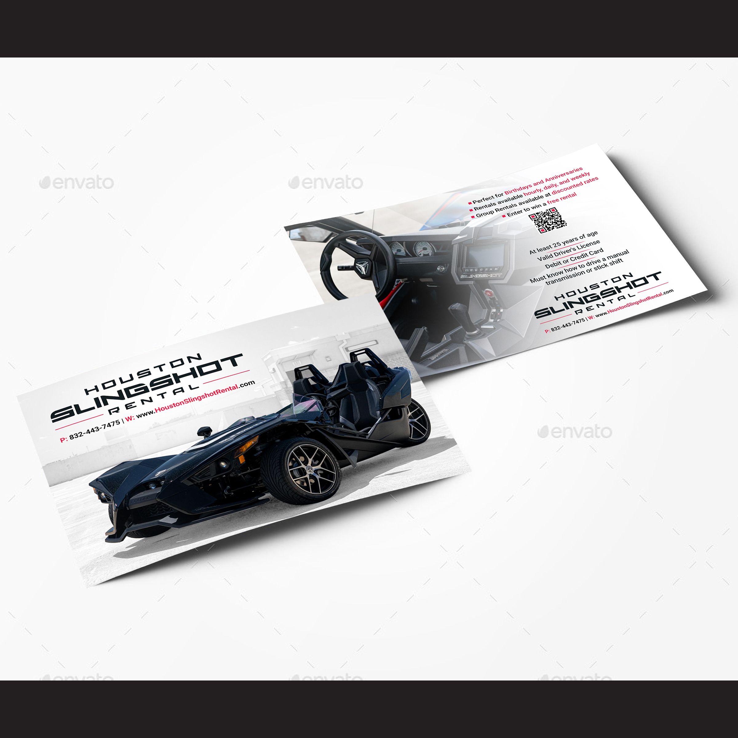 Flyer Design by Designers Hub for Houston Slingshot Rental | Design #22908096