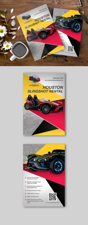 Flyer Design by debdesign for Houston Slingshot Rental | Design: #22927839