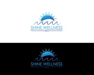 Shine Wellness           Integrative Bodywork + Mindful Movement | Logo Design by Juli creation