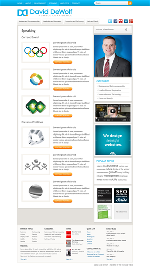 Diseño Wordpress por Mayank Patel para este proyecto | Diseño: #719706
