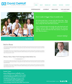 Diseño Wordpress por pb para este proyecto | Diseño: #715632