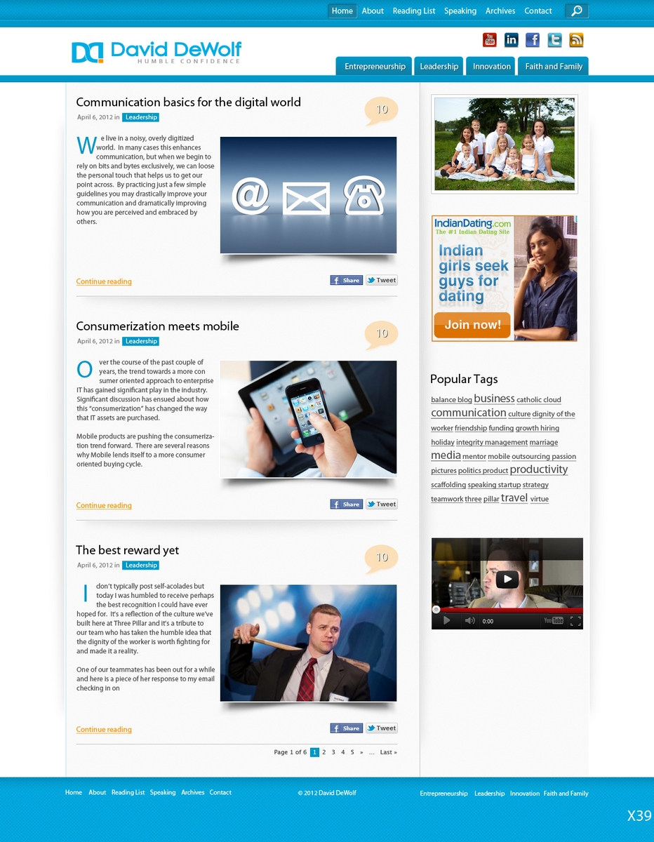 Wordpress Design by pb for this project | Design #716609