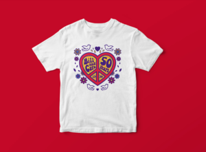 T-shirt design for parent's 50th wedding anniversary | T-Shirt-Design von el_shekoo7