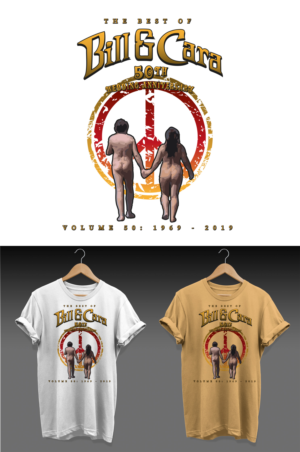 T-shirt design for parent's 50th wedding anniversary | T-Shirt-Design von Al Pech