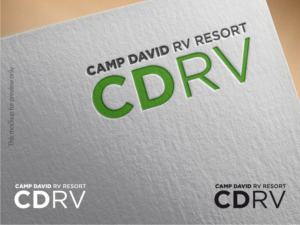 Camp David RV Resort | Logo Design by Atvento Graphics