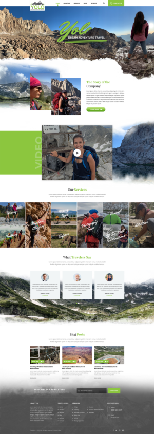 Wordpress Design by pentaxial for this project | Design: #22930259