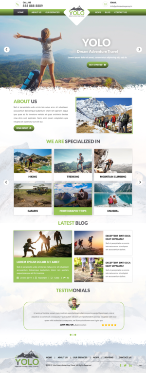 Wordpress Design by pb for this project | Design: #22915056