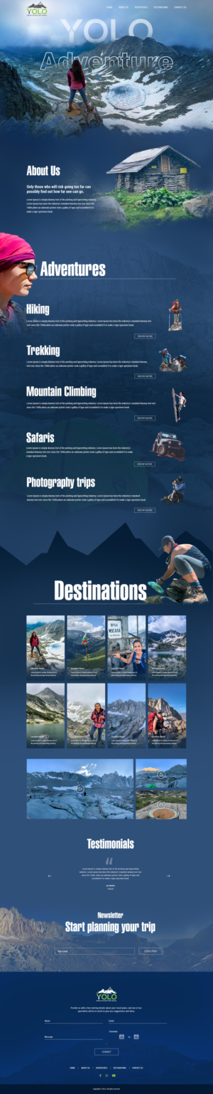 Wordpress Design by AbhishekRoyBunty for this project | Design: #22946444