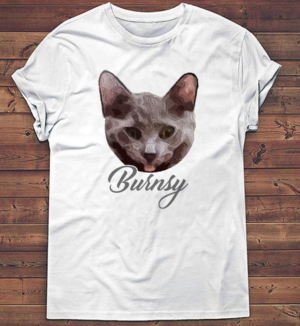 Famous Youtube Cat T shirt Burnsy | Diseño de Camiseta por creative gravity