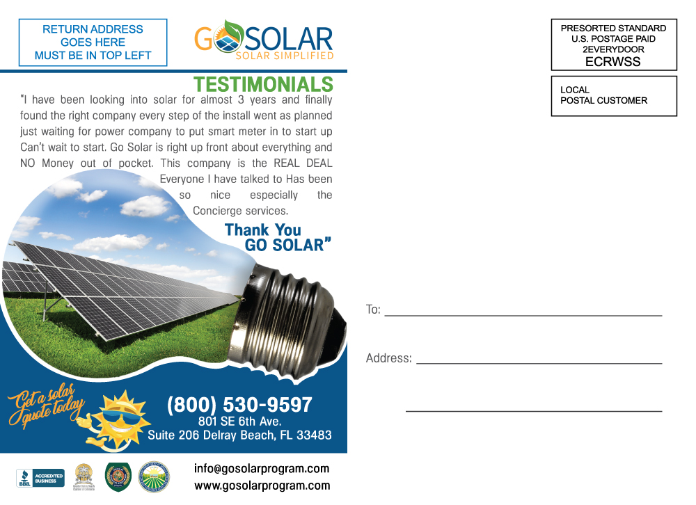 Flyer Design by Impressive Sol for Unique Solar | Design #22911180