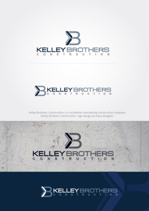 Kelley Brothers Construction | Logo Design by Hana
