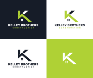 Kelley Brothers Construction | Logo Design by Md Shehidul Islam Rimon